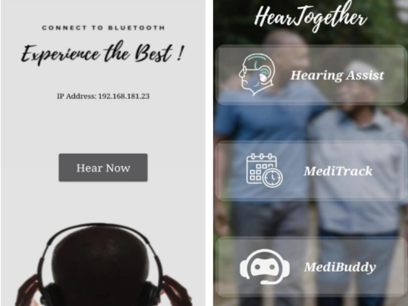 Hear Together App - Digital hearing aid with AI chatbot