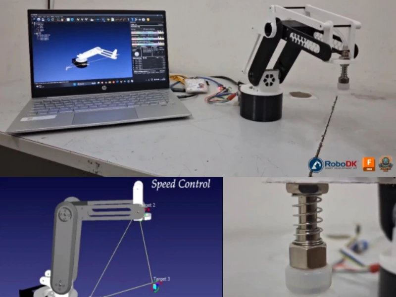RoboDK Robotic Arm - Advanced simulation and control platform