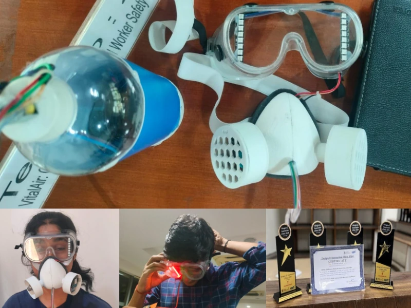 Vital Air - Smart safety mask with gas sensors