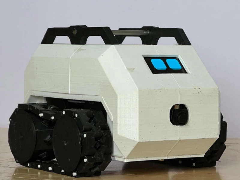 SMARS Robot - 3D-printed tracked robot with VR integration
